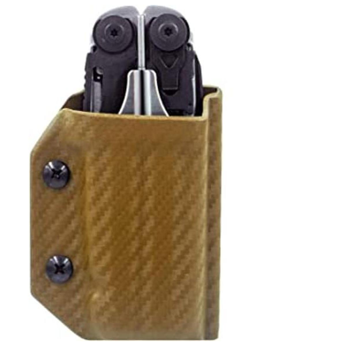 Clip Carry Kydex Funda multiherramienta para cuero