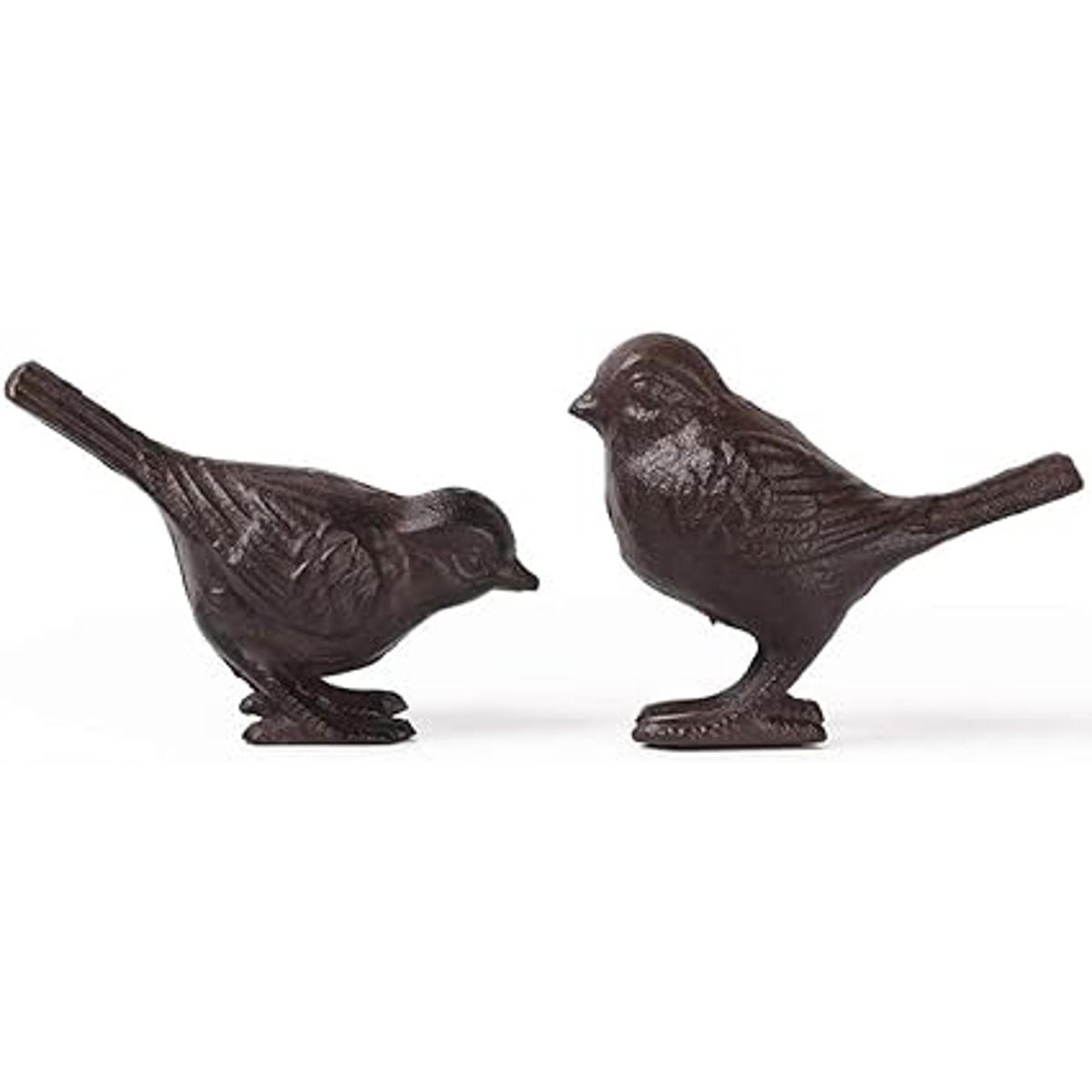 PopTop Estatua rústica de hierro fundido diseño de