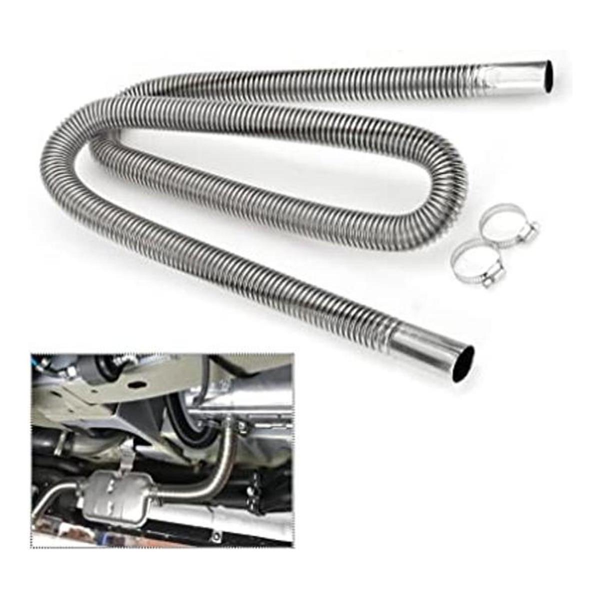 Tubo de escape de acero inoxidable de 1 calentador de