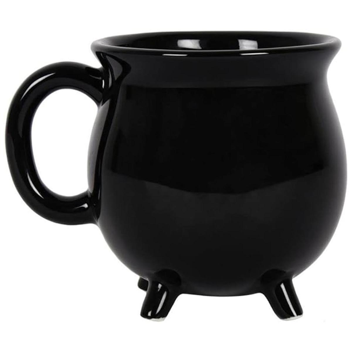 Taza de caldero negro