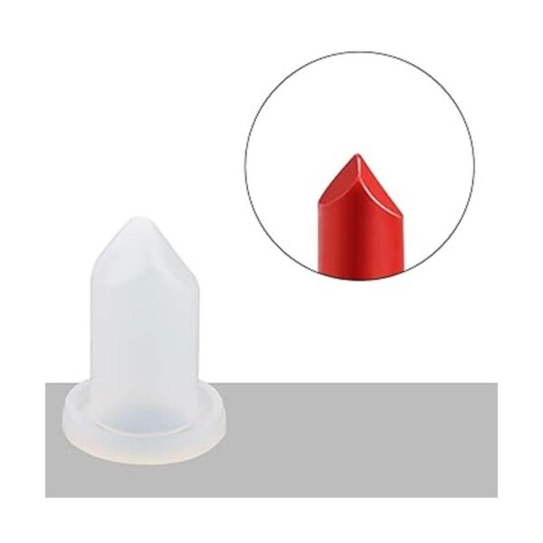 CM Moldes de silicona para pintalabios de 0.476 in