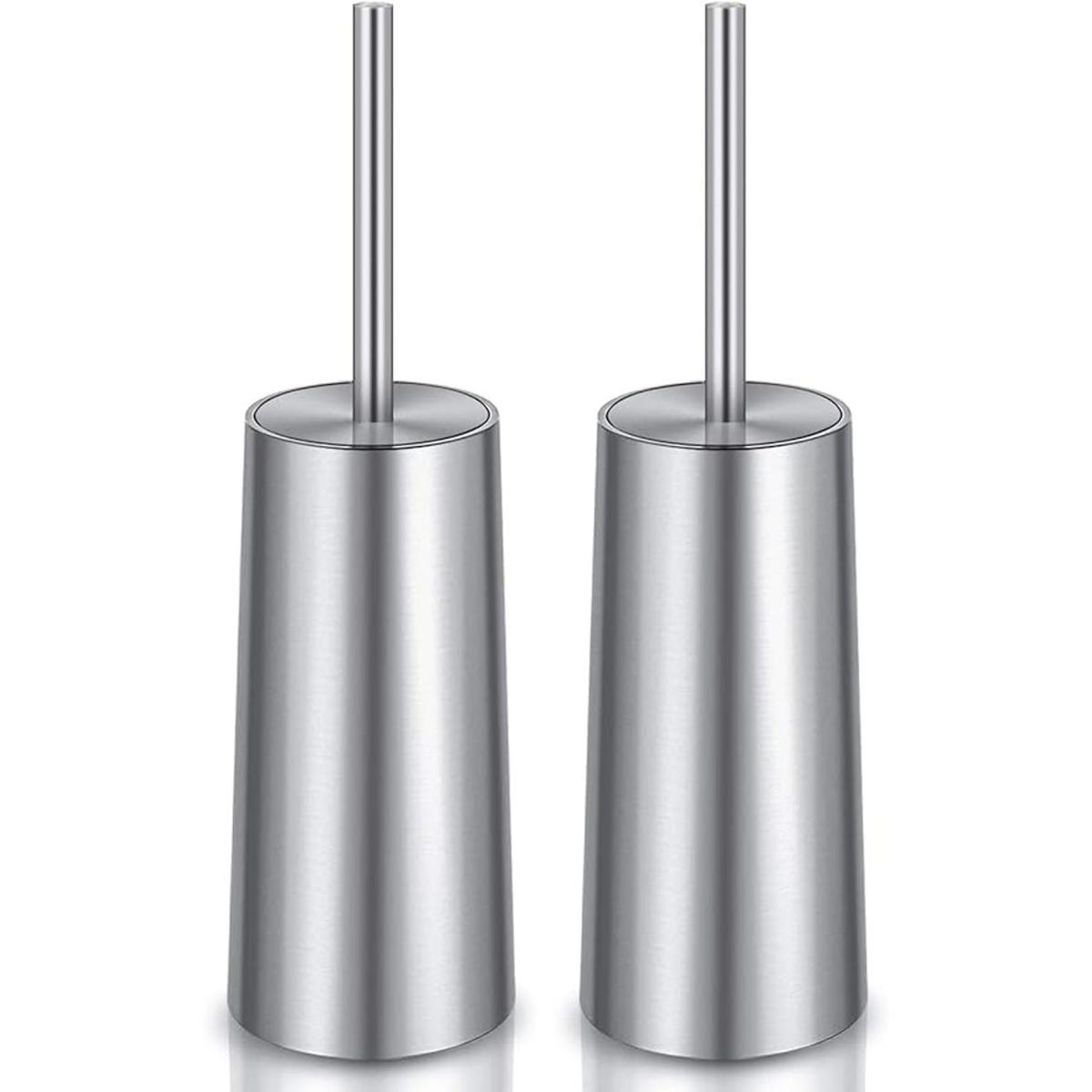 IXO Cepillo y soporte de inodoro paquete de 2 cepillos de