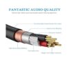 Cable divisor XLR doble XLR hembra a XLR macho cable de_4