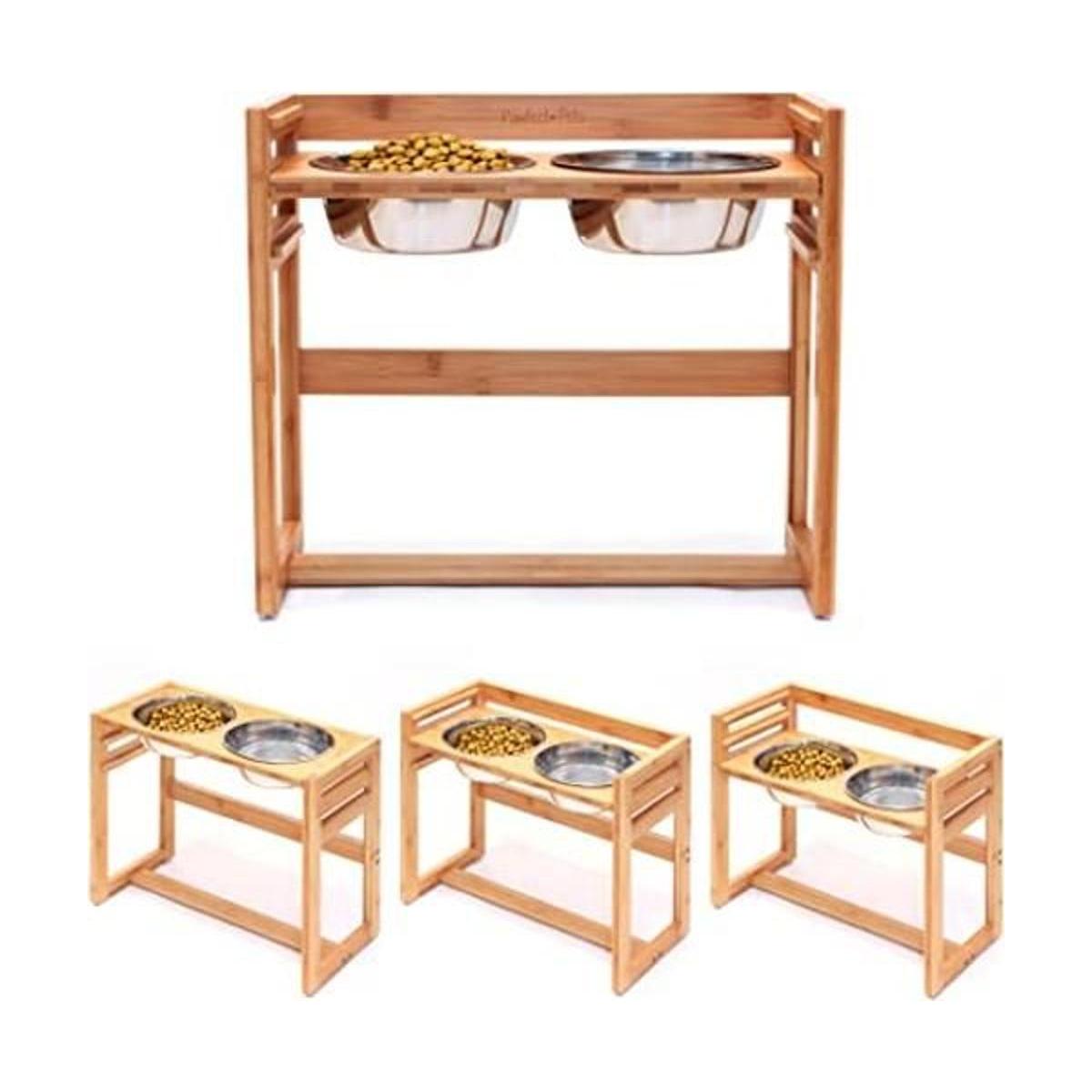Pawfect Pet Cuencos elevados para perros grandes altura