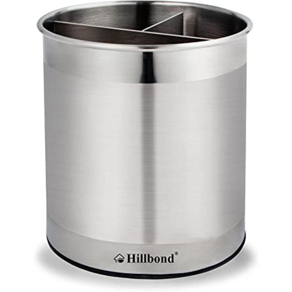Hillbond Soporte para utensilios de acero inoxidable con