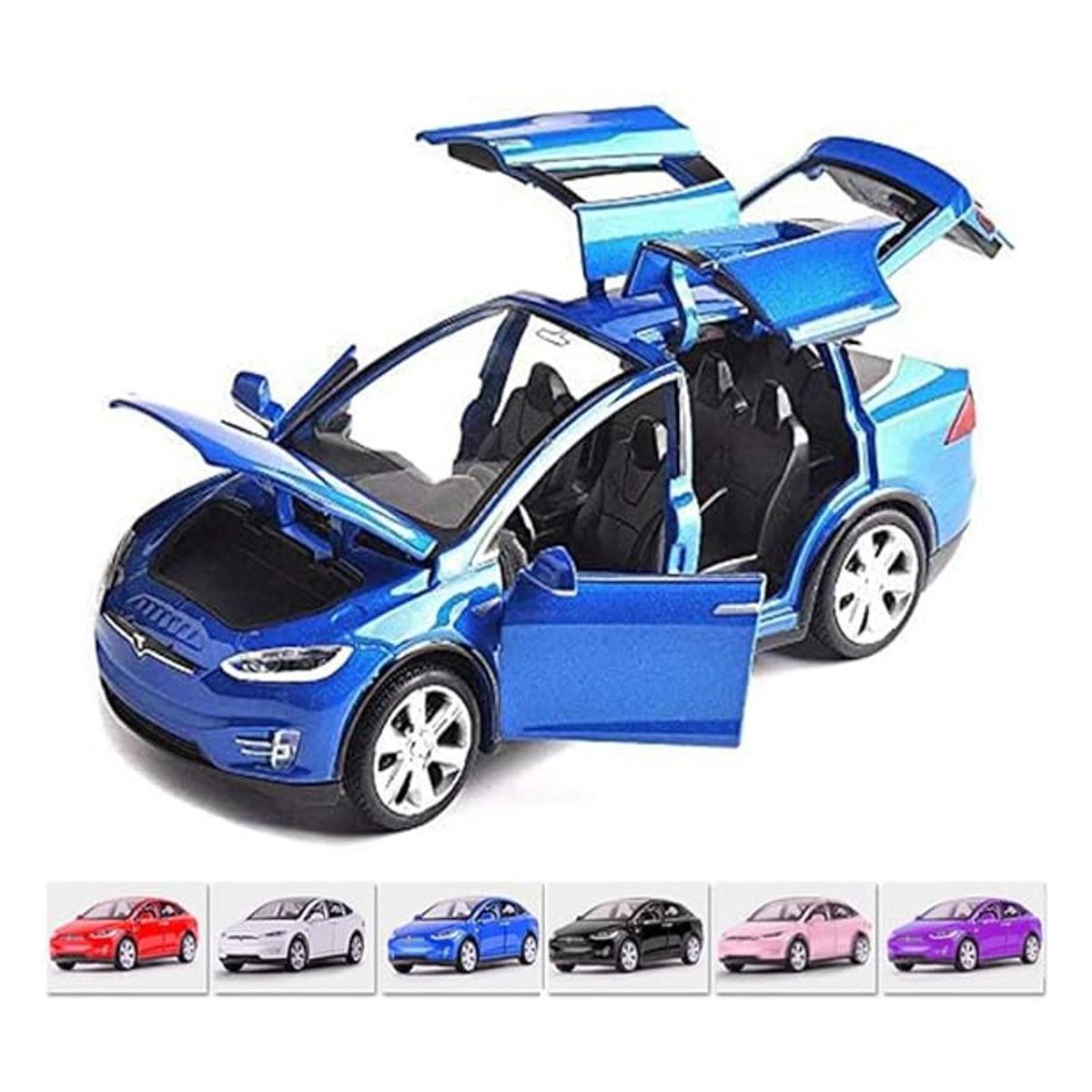 Modelo de coche a escala 132 X90 Tesla de aleación 132