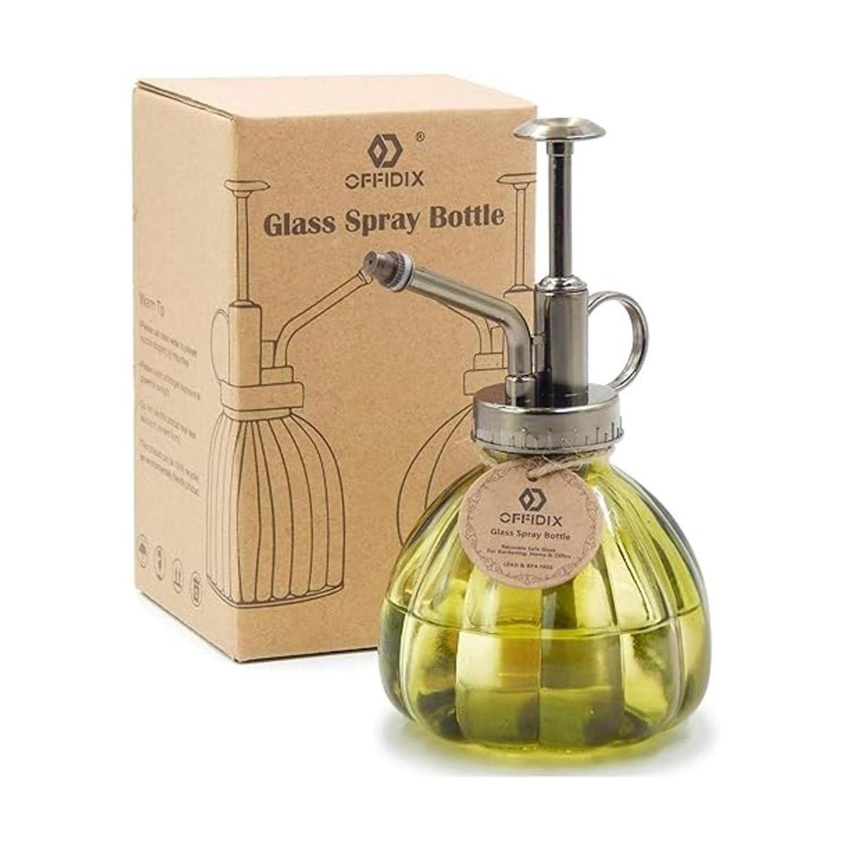 OFFIDIX Plant Mister botella de cristal con rociador para