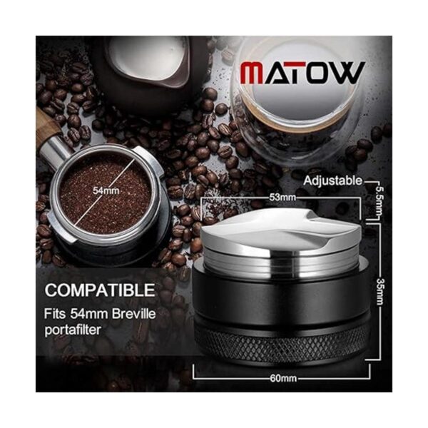 MATOW Distribuidor de café de 2.087 in herramienta de