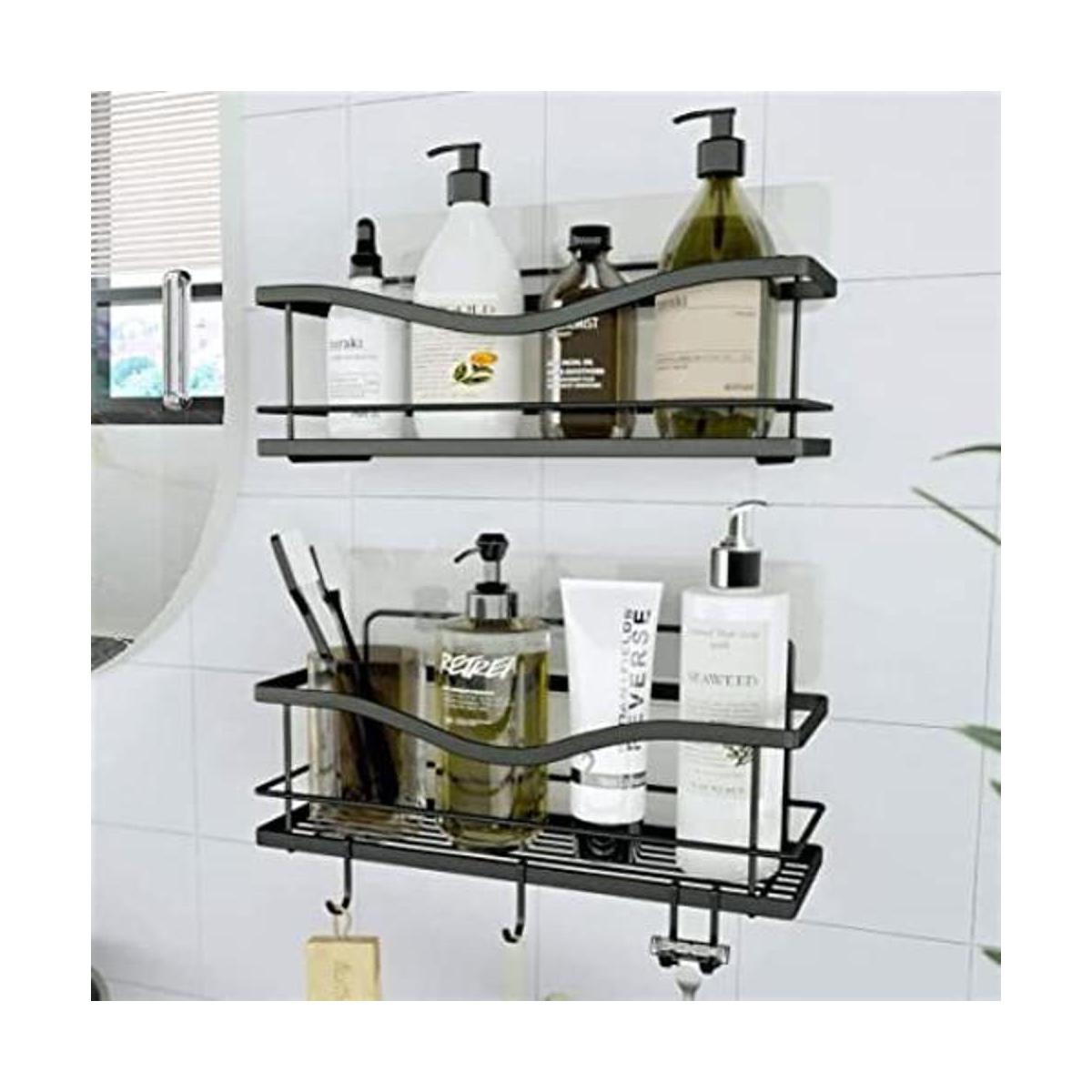 KINCMAX Shower Caddy Bathroom Shelf No Drilling Traceless
