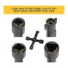 Llave de medidor de agua de 12 pulgadas mango en T de_4