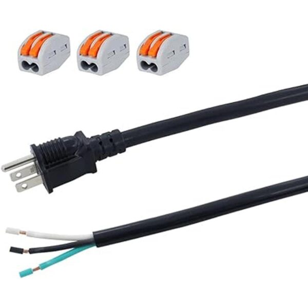 Cable de alimentación de 12 AWG AWG de extremo abierto_1