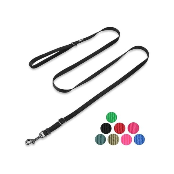 Hyhug Pets Correa ajustable de 4 pies y 6 pies con nailon_1