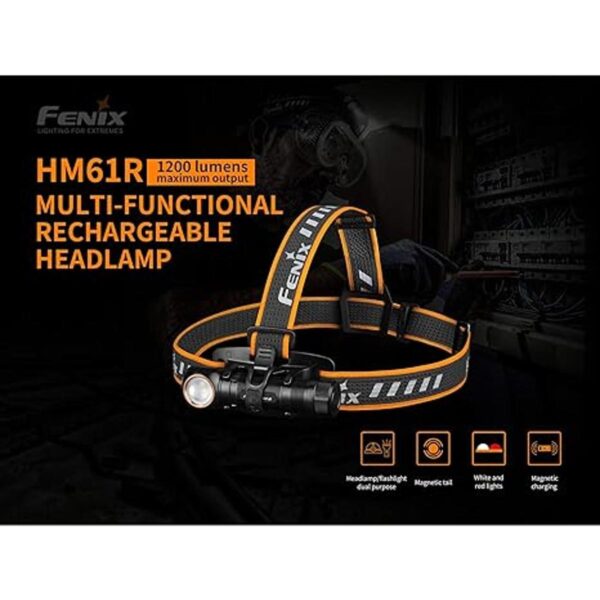Fenix HM61R Faro magnético recargable en forma de L de_3