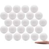 Crafare 24 bolas de espuma de poliestireno blanco de 4