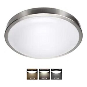 JACKYLED Lámpara de techo LED de 3 colores con