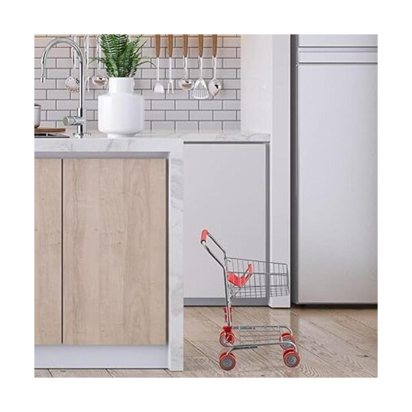 HUSHLILY Carrito de compras de juguetes plegable con