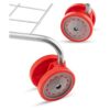 HUSHLILY Carrito de compras de juguetes plegable con