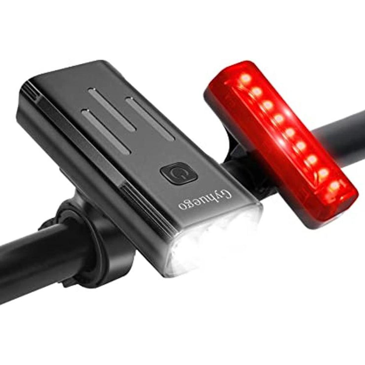 Luz de bicicleta recargable por USB 4000 lúmenes luces