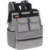 Justzon Mochila para herramientas con respaldo acolchado