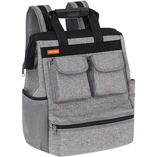 Justzon Mochila para herramientas con respaldo acolchado