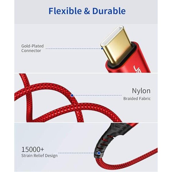 Cable de impresora USB B a USB C de 10 pies cable de_4