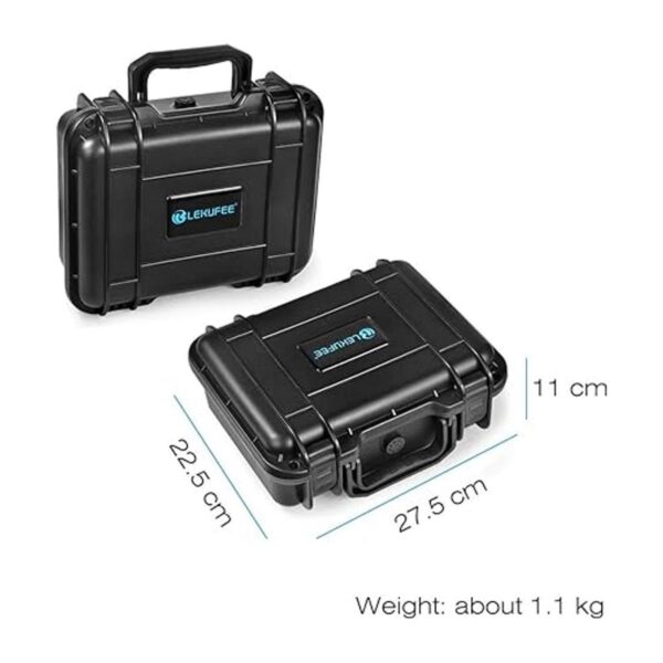 LEKUFEE Funda rígida impermeable portátil compatible con_4