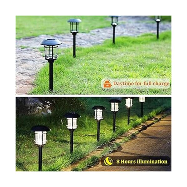 MAGGIFT 6 lumen luces solares de camino 6 unidades de