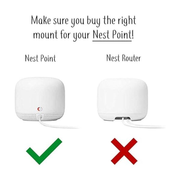 Nest WiFi Point Genie el soporte de salida de perfil más_2