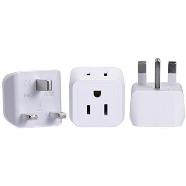 Ceptics Enchufe adaptador de viaje para Reino Unido Hong_1
