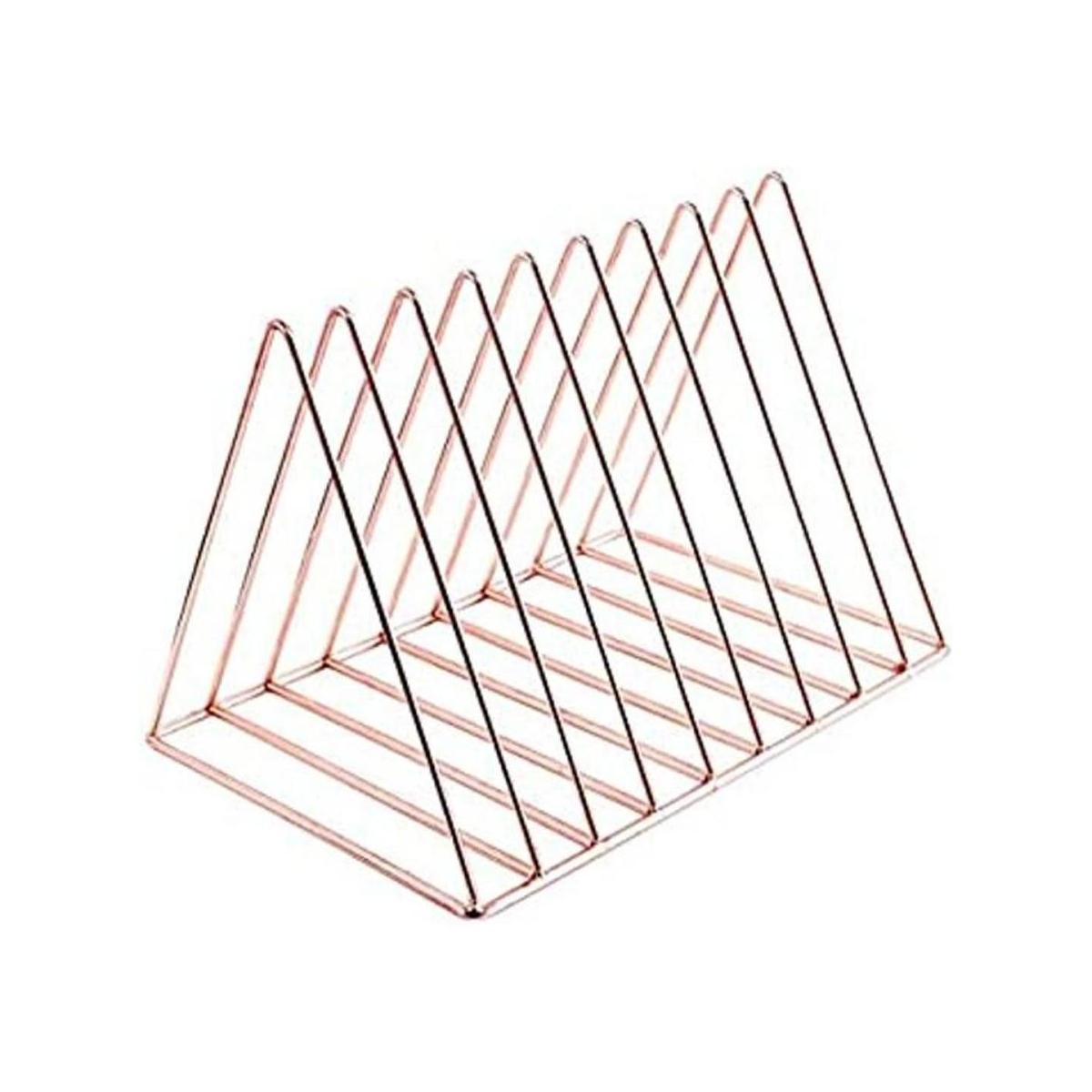 Triangle File Folder Racks and Magazine Holder10 Section