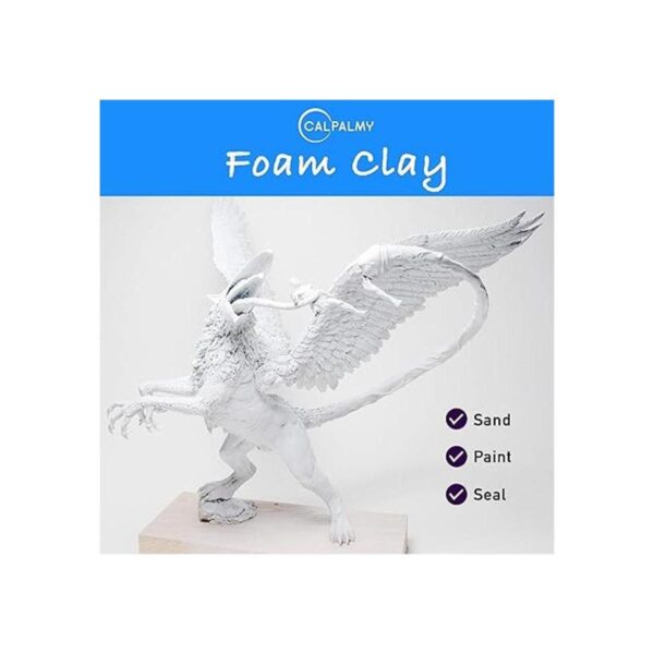 Moldable Cosplay Foam Clay White High Density and Hiqh_5