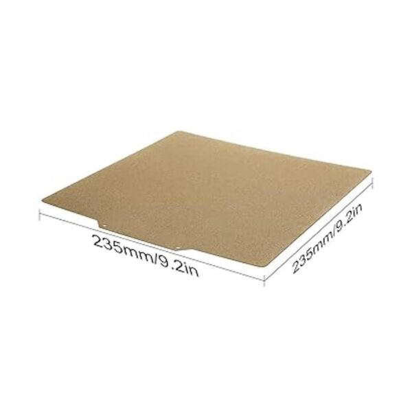 PEI Hoja de 9.252 x 9.252 in cama en polvo Ender 3 cama_2