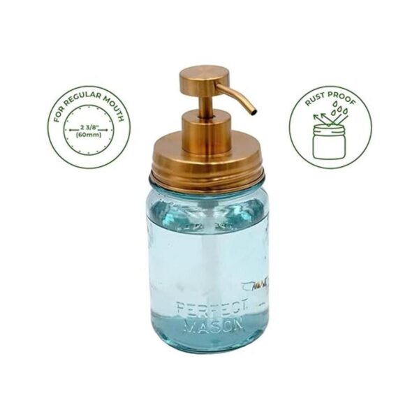 Mason Jar Lifestyle Kit de tapa dispensadora de jabón_2