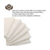 Estopilla para colar colador de tela reutilizable 100 de