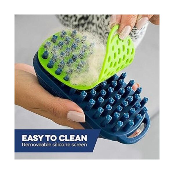 Bonza Cepillo de masaje para perros y gatos cepillo de_4