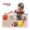 Kiddie Play Juego de 4 pelotas para niños de 1 a 3 años_4