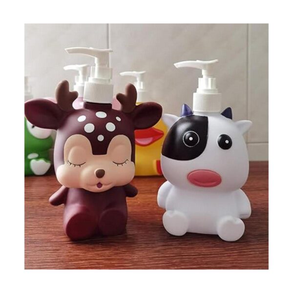 Hyever Deer Duck Dispensador de jabón de manos con diseño
