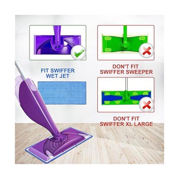 KEEPOW Almohadillas reutilizables para fregona compatibles_2