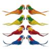 Lwingflyer Loro artificial de espuma de simulación de
