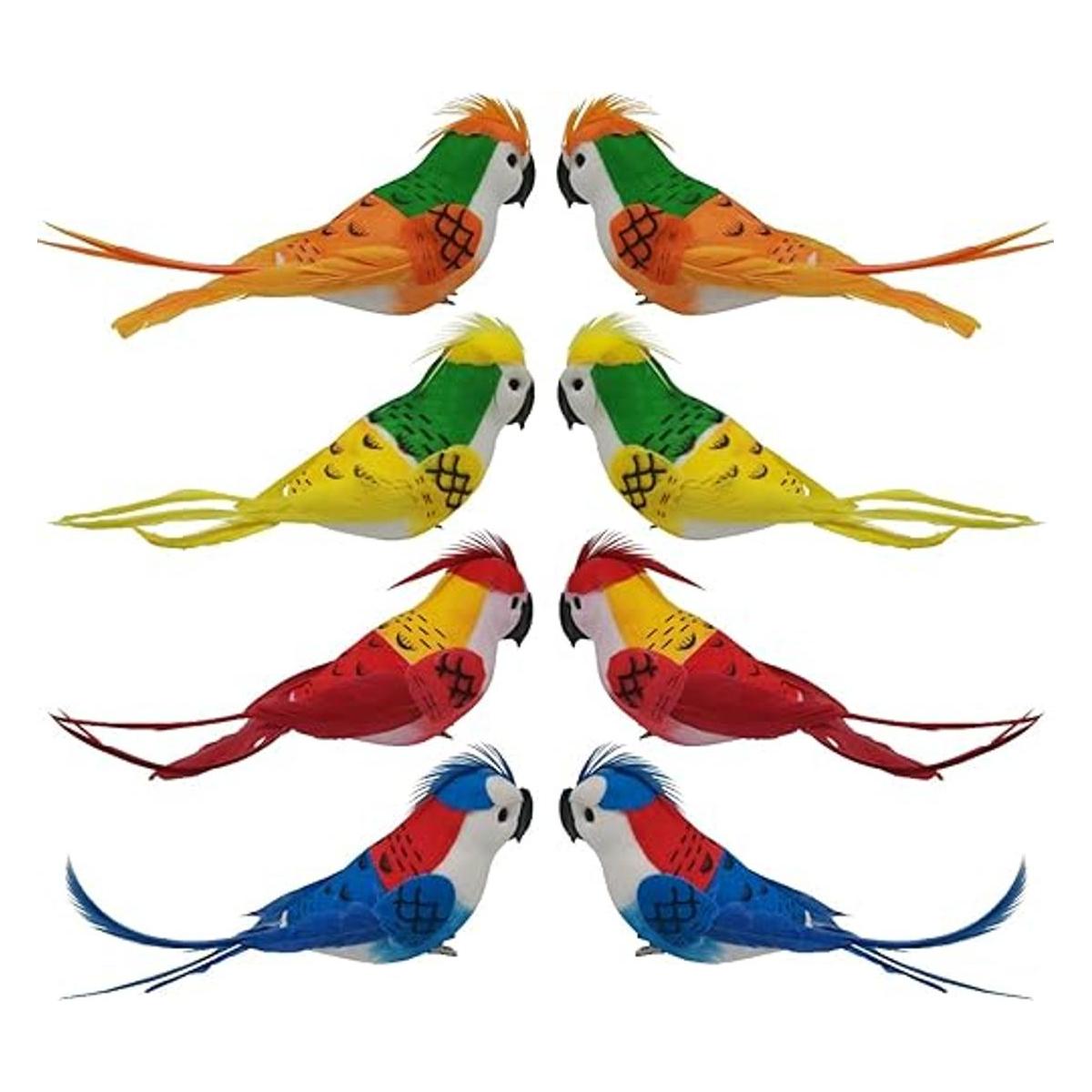 Lwingflyer Loro artificial de espuma de simulación de
