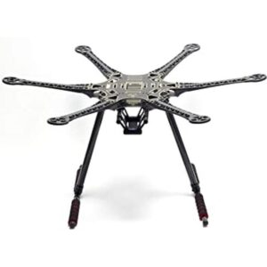 FPVDrone Kit de marco Hexacopter S550 con llama de dron de_1