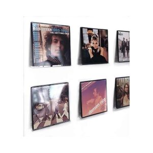 IEEK Soporte de pared para discos de vinilo de 6 piezas_1