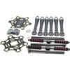 FPVDrone Kit de marco Hexacopter S550 con llama de dron de_5