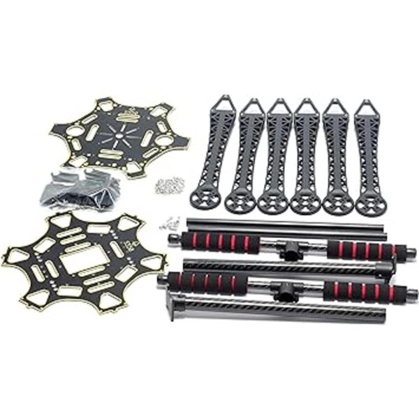 FPVDrone Kit de marco Hexacopter S550 con llama de dron de_5