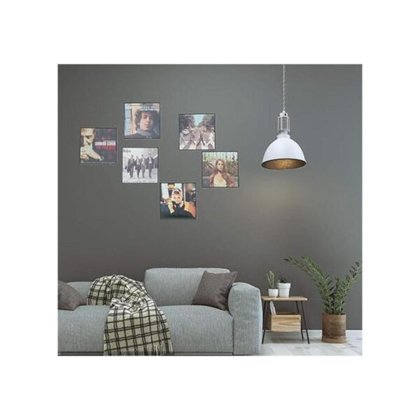 IEEK Soporte de pared para discos de vinilo de 6 piezas_5