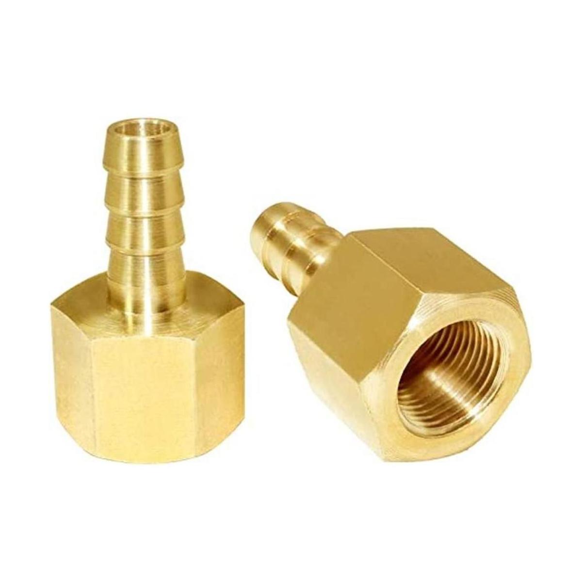 Joywayus Conector de manguera de rosca hembra de 38