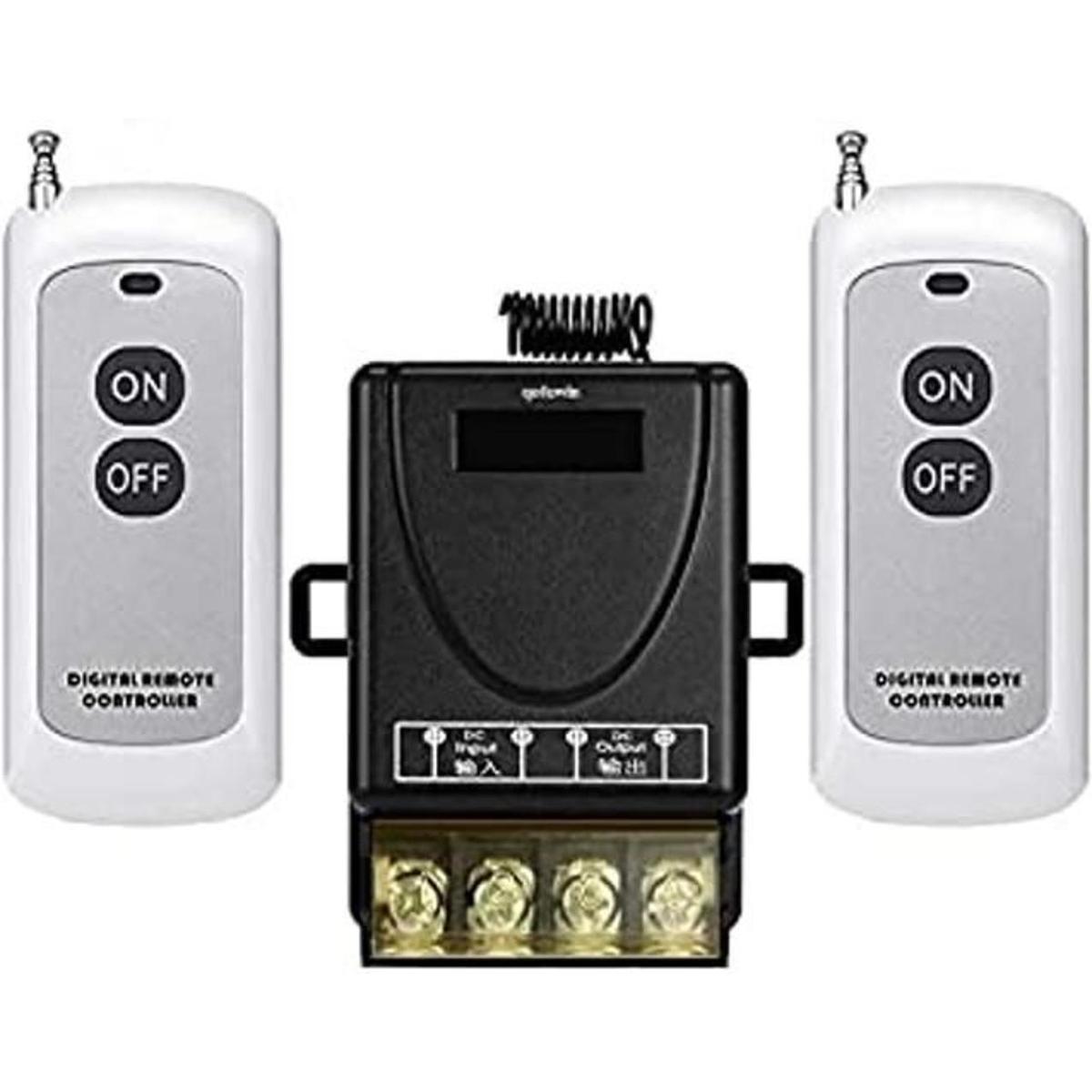 QOFOWIN Interruptor remoto inalámbrico con 984 pies de