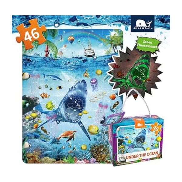 MINIWHALE Rompecabezas para niños de 4 a 8 años diseño de_2