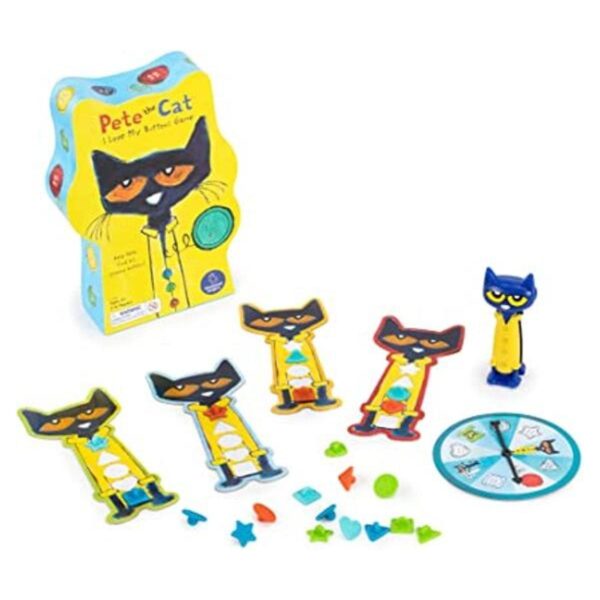Educational Insights Pete The Cat I Love My Buttons Juego_1