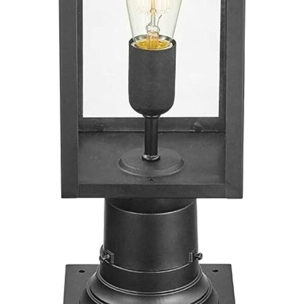 Globe Electric 44384 Bowery 1 lámpara de exterior con_2